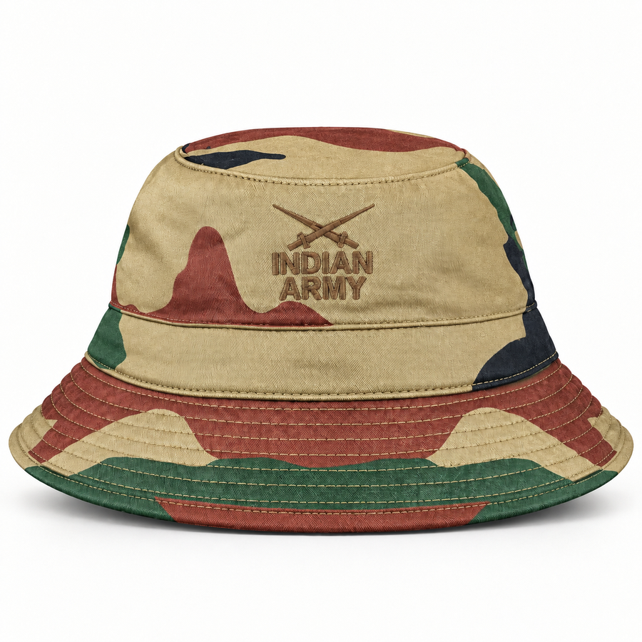 Camo Floppy Bucket Hat