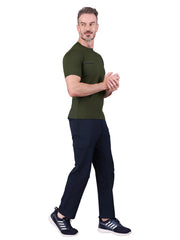Breeze Giza Cotton T-shirt with Back Mesh