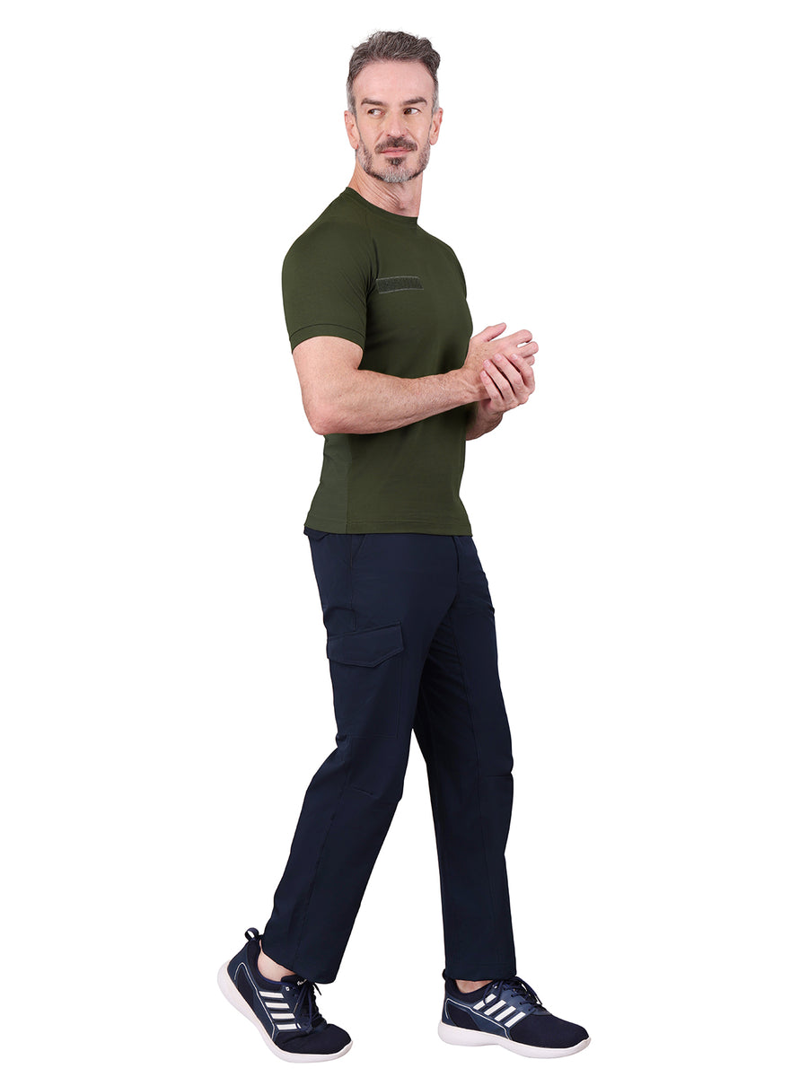 Breeze Giza Cotton T-shirt with Back Mesh