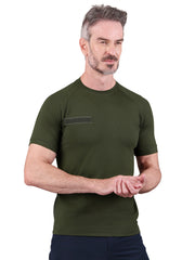 Breeze Giza Cotton T-shirt with Back Mesh