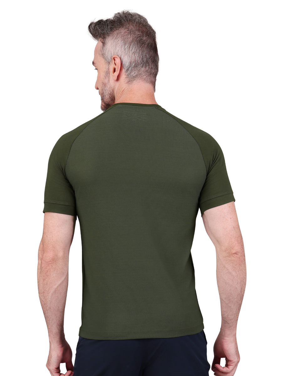 Breeze Giza Cotton T-shirt with Back Mesh